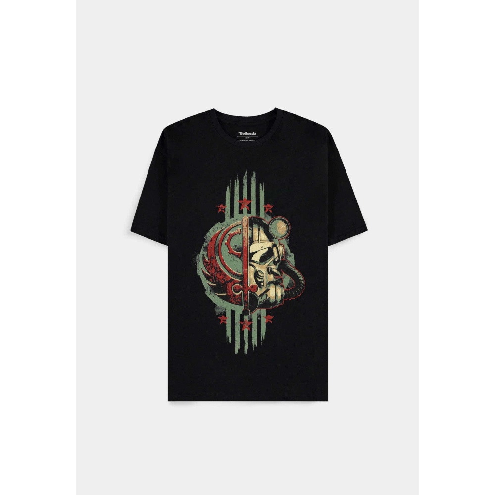 Fallout TV Series - Brotherhood Crest Mens Tshirt - Black